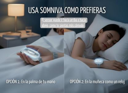 DUÉRMETE MÁS RÁPIDO Y RELÁJATE CON SOMNIVA™